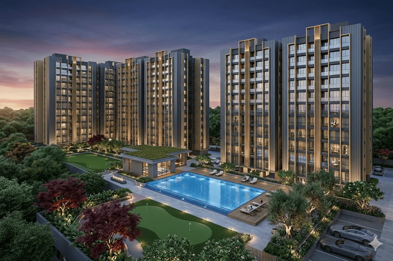 Adani Borivali East impressive facade